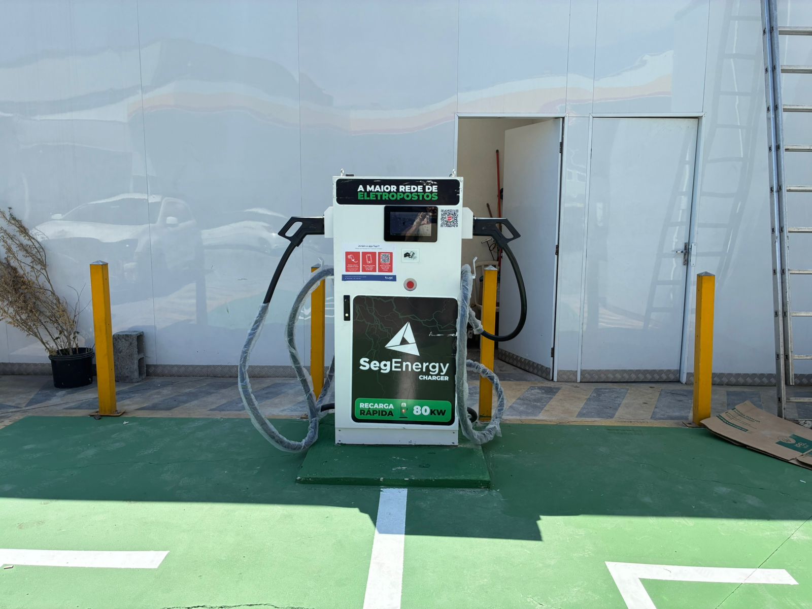 Carregador SegEnergy instalado em Guarulhos